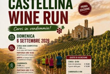 Con Castellina Wine Run la vendemmia è un’esperienza podistica